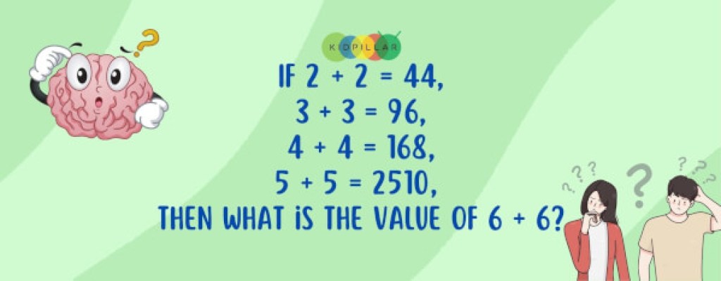 Math riddles with answers for adults