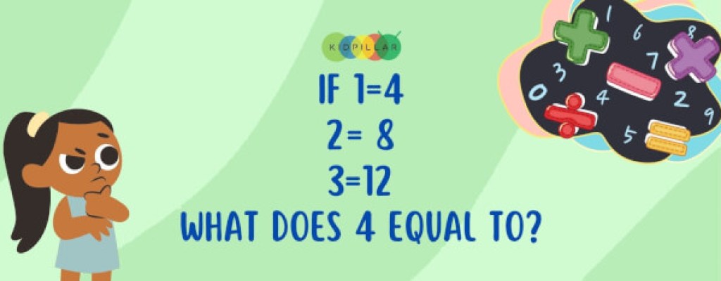 maths simple riddles for class 4