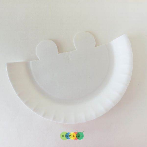 paper plate crab craft with template