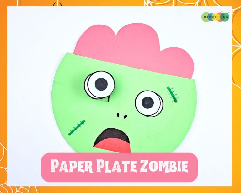 Paper Plate Zombie