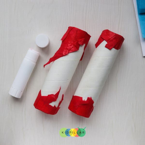 Paper Roll Fireworks Craft