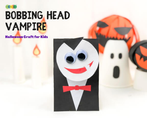 Paper Vampire Craft For Kids