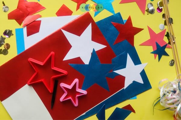 parade wand craft for preschoolers