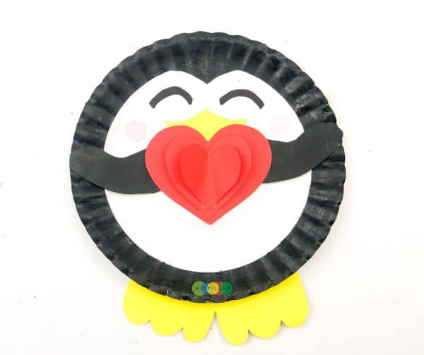 penguin craft for valentine day