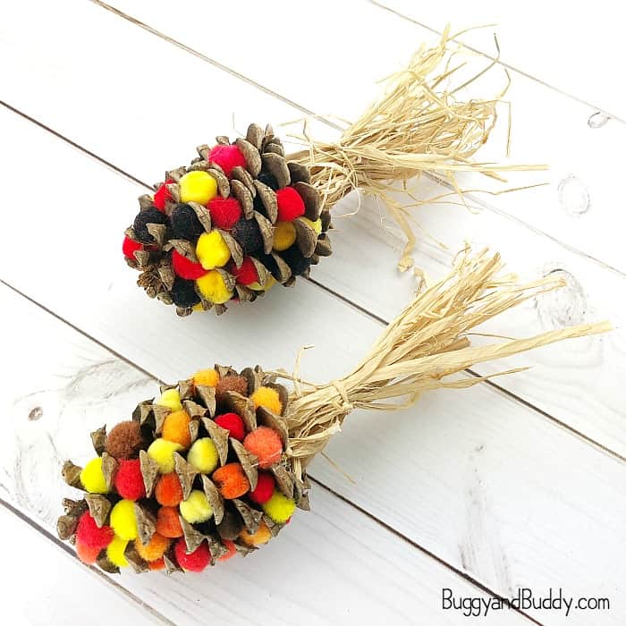 pine cone fall crafts easy