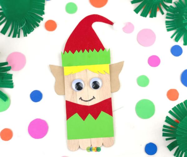 popsicle stick elf