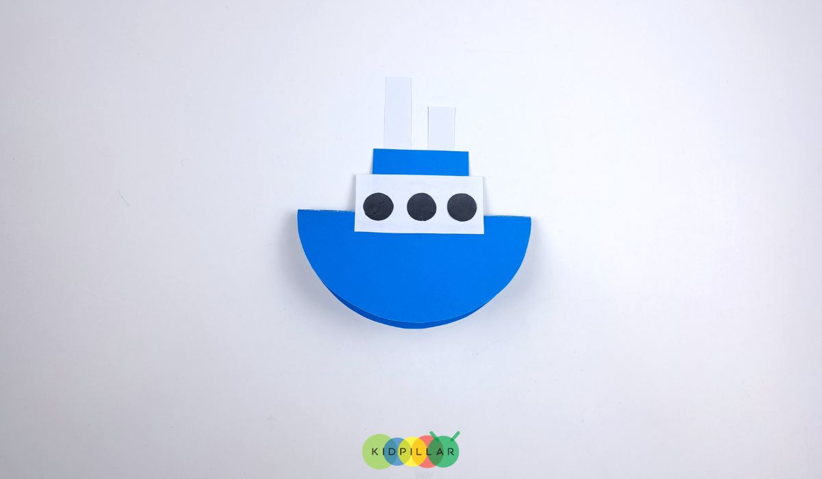 portholes for easy boat craft for toddlers