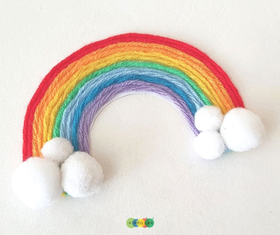 rainbow pot of gold craft for school