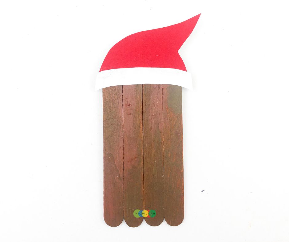 reindeer popsicle stick ornament