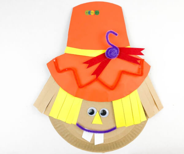 scarecrow craft for kindergarten