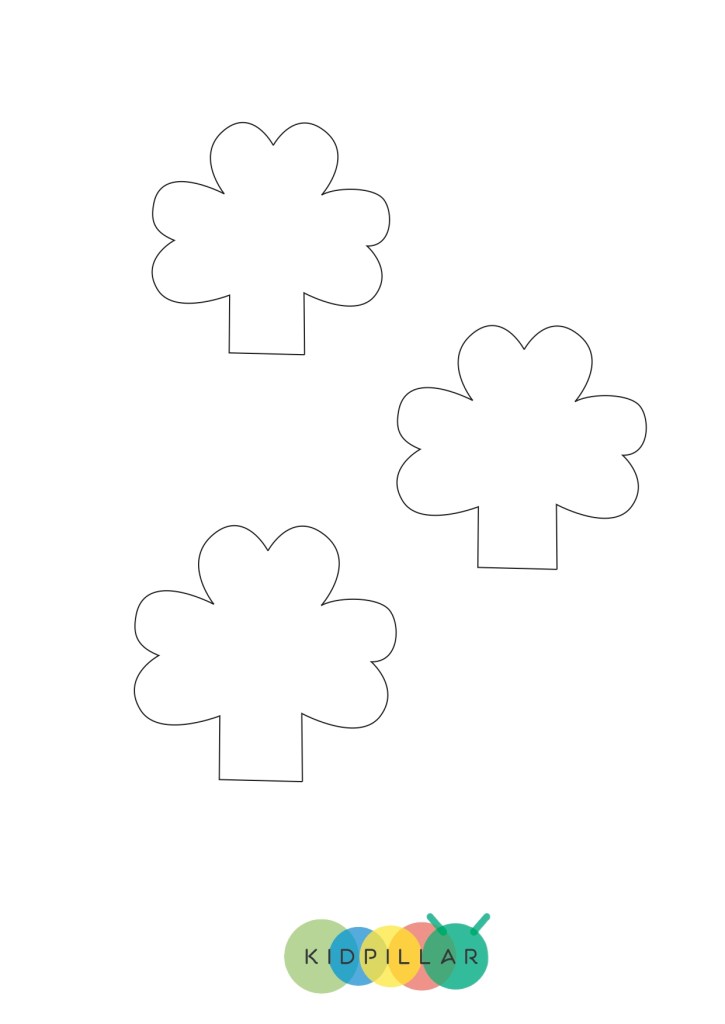 Shamrock craft Template