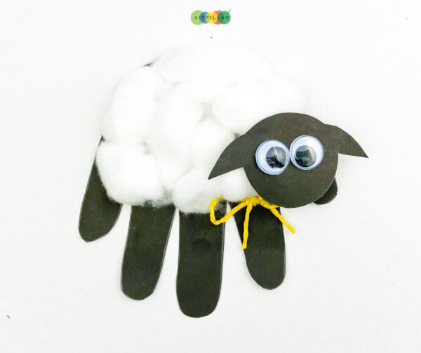 sheep craft with cotton balls