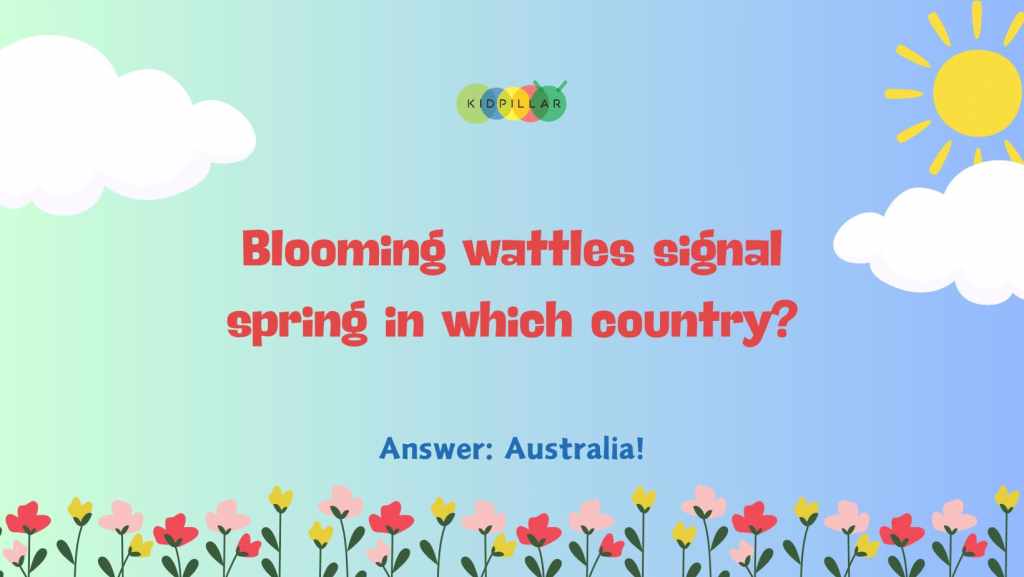 spring flowers trivia with answers for kids