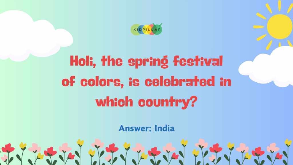 spring trivia about celebrations with answers