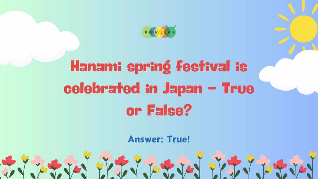 spring trivia true or false for kids