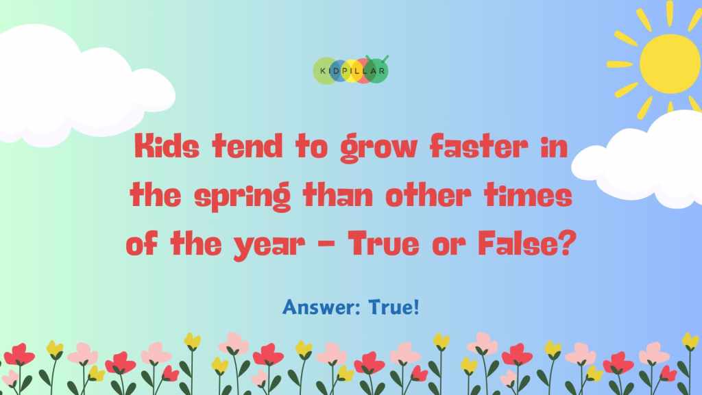 spring trivia true or false questions