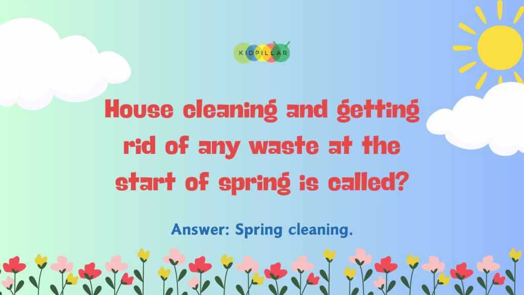 spring weather trivia with answers for kids