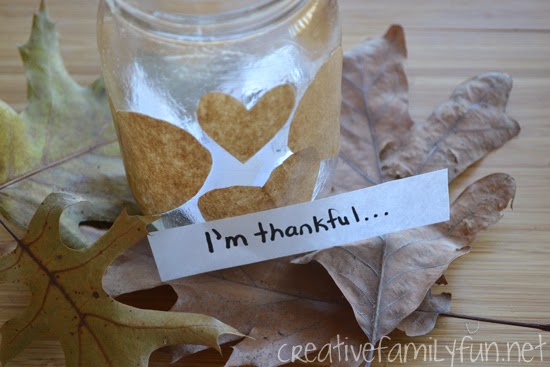 thankful jar for kids