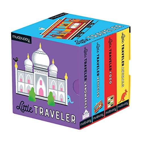 little traveler board book set