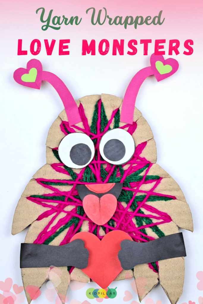 Valentine Love monster craft