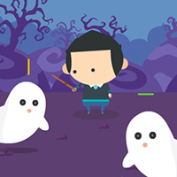 virtual halloween games for students