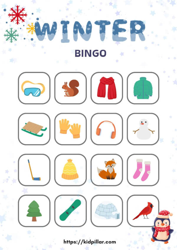 Winter Bingo