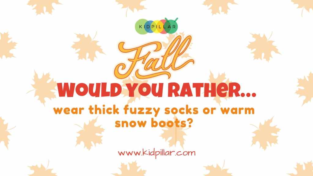 would you rather fall questions for kids