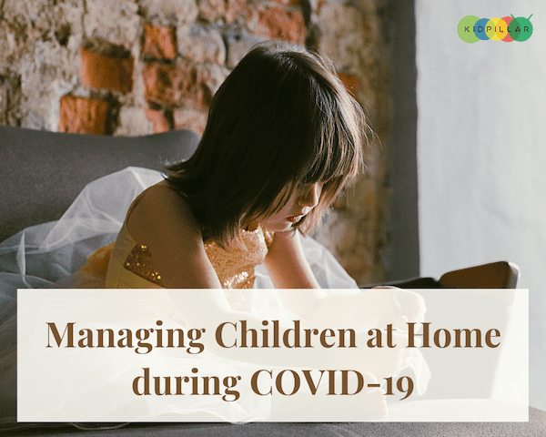 children at home during Covid