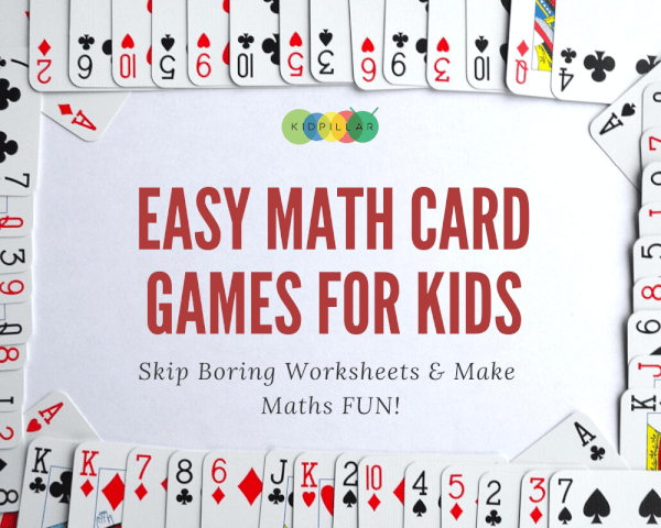 Easy math card games for lkids