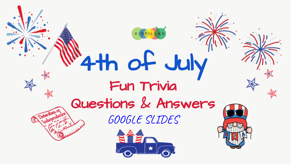 4th of July Trivia Game Google Slides