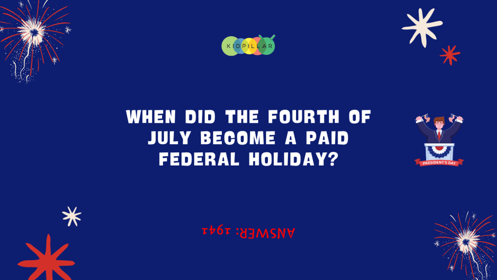 4th of July trivia with answers