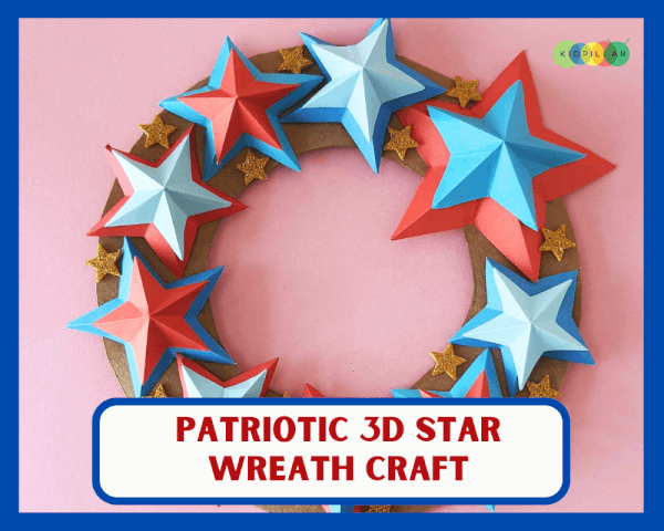 4th of July wreath craft