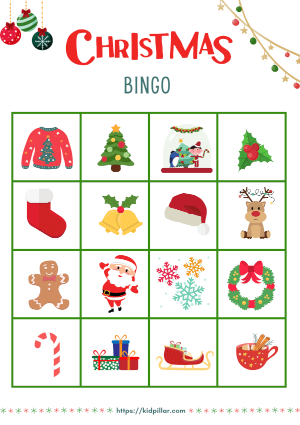 Christmas Bingo