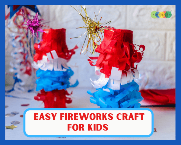 DIY Fireworks Craft for 4th of July