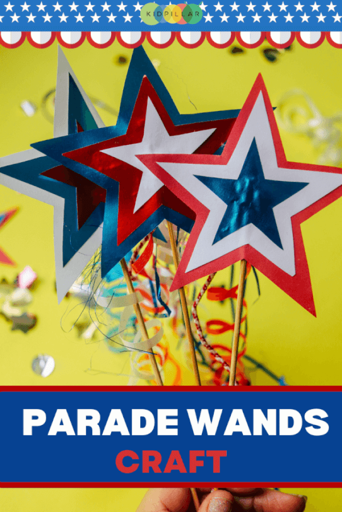 Easy Parade wand craft for kids