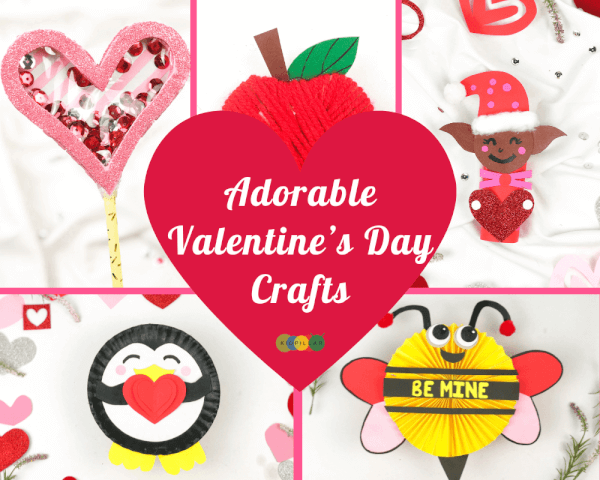 Easy Valentine crafts