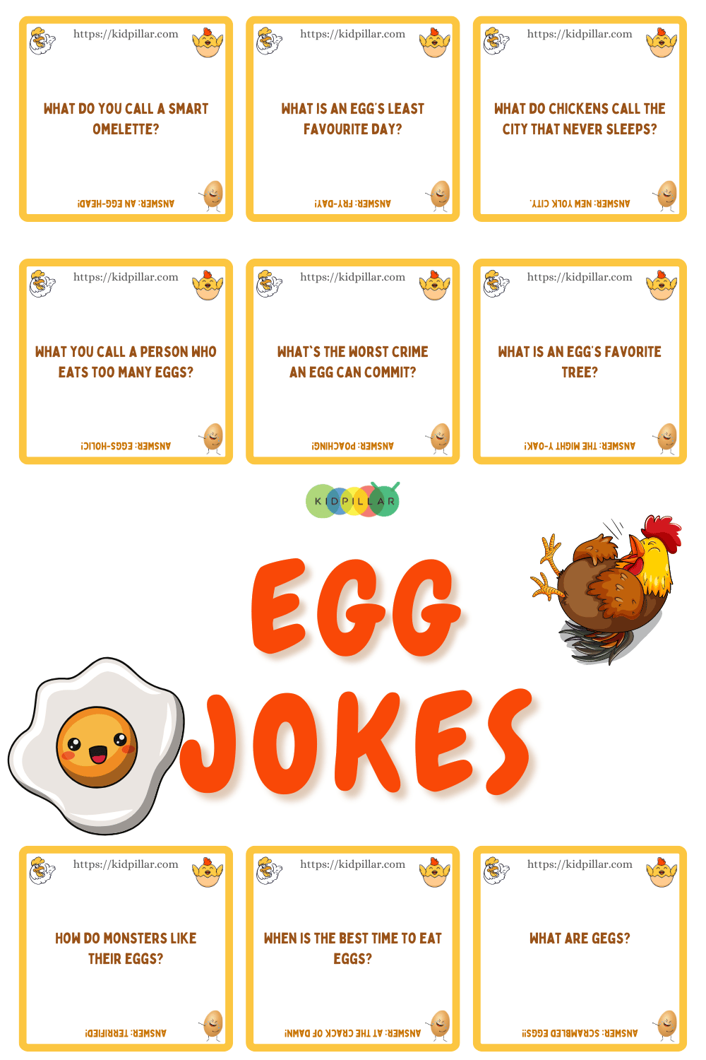 Egg Jokes For Kids Printable