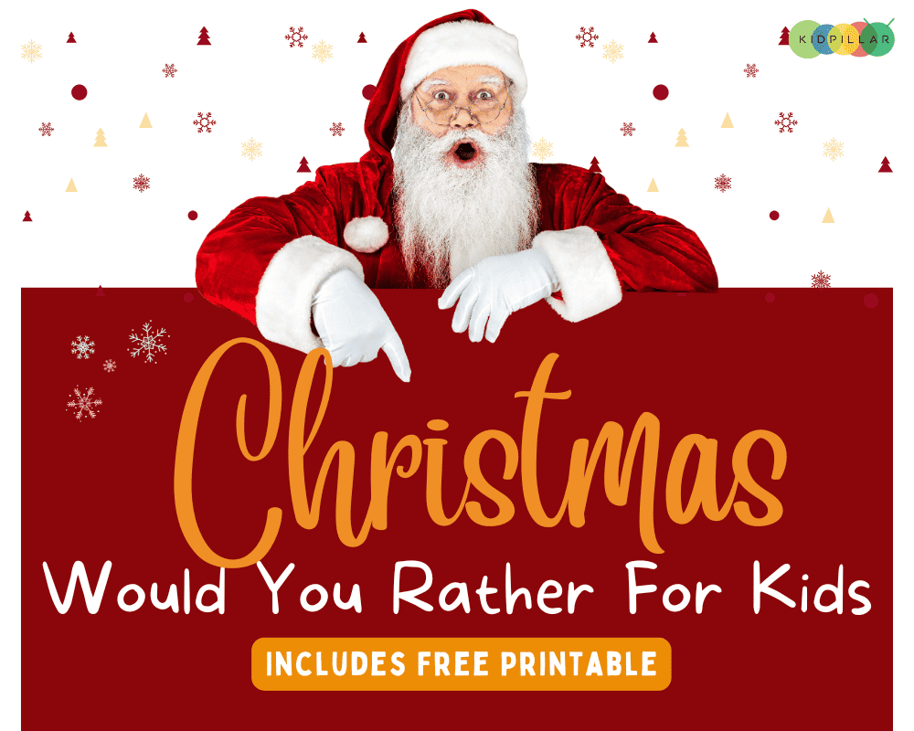 Best Christmas Would You Rather Questions {With Free Printable}