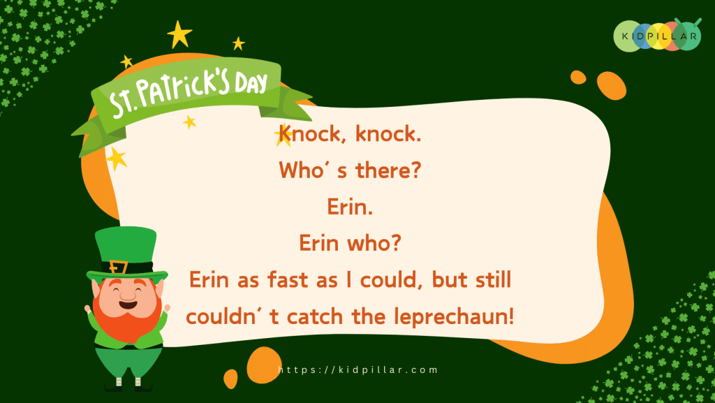 funny patrick's day knock knock jokes