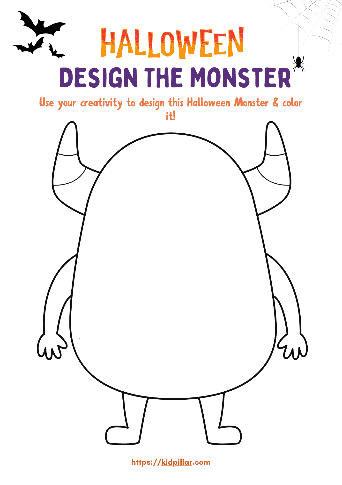 Design A Halloween Monster