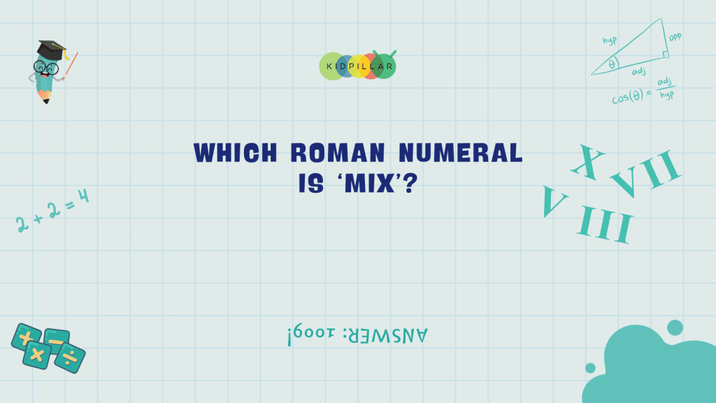 hard roman numerals math quiz questions & answers for students