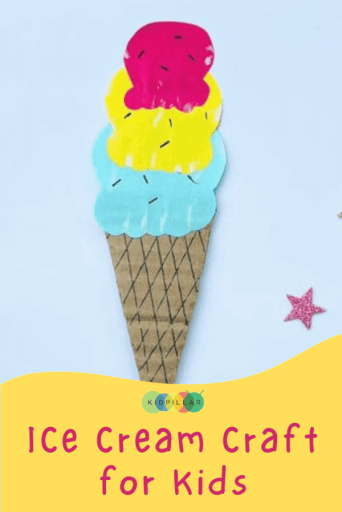 ice cream craft activity for kids