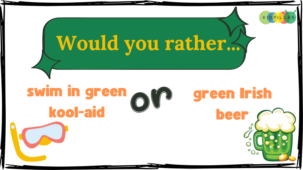 paddy day would you rather game