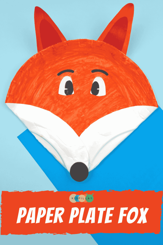 Paper Plate Fox