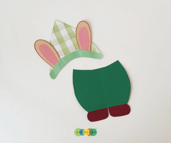 rabbit gnome craft for kindergarten