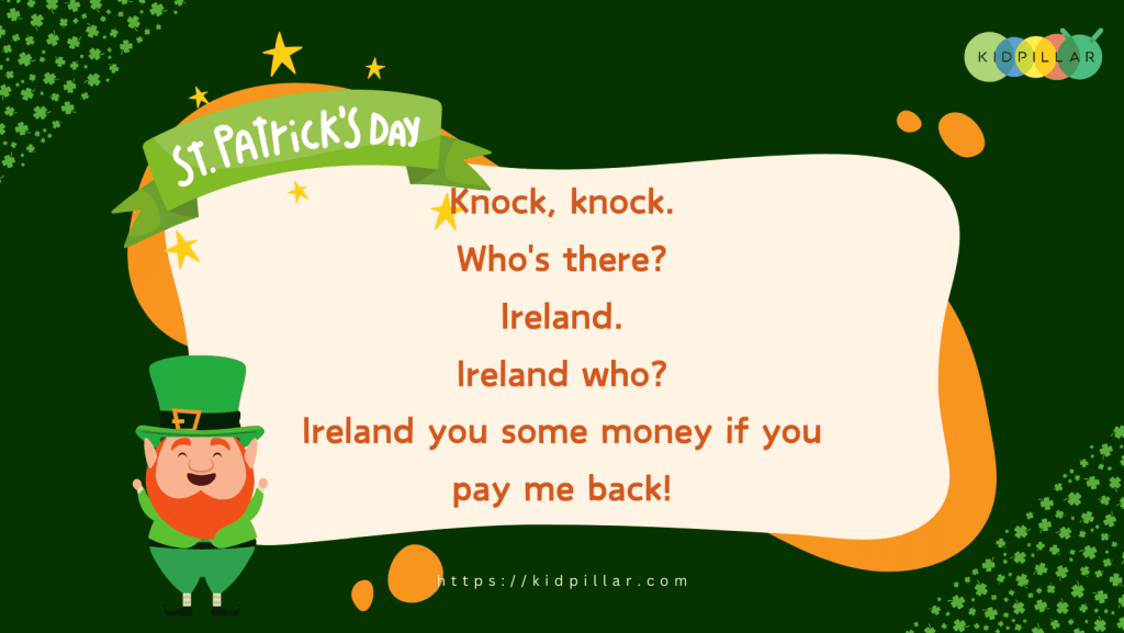 saint patrick's day knock knock jokes