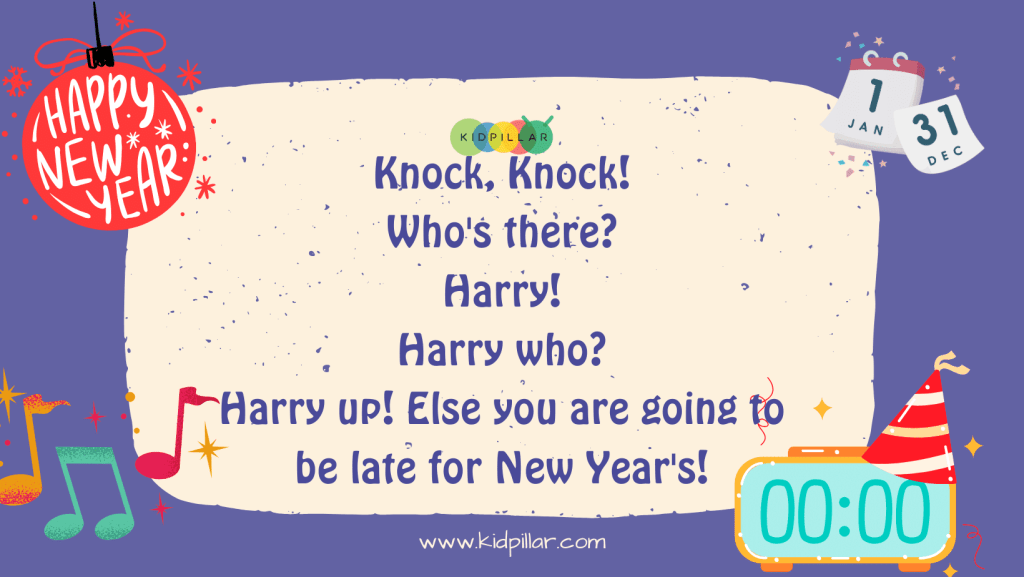 silly new year knock knock jokes