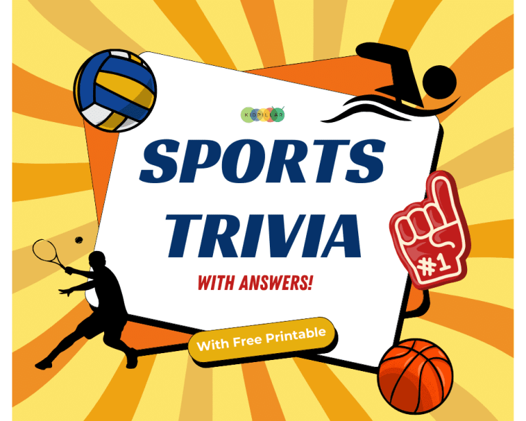 Sports Trivia for Kids with Answers