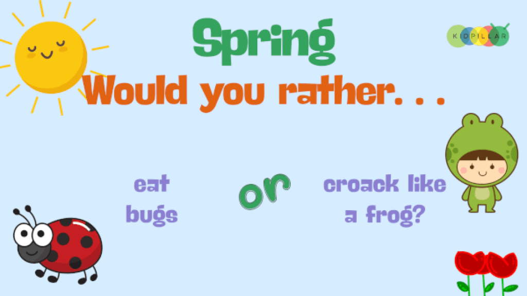 spring this or that questions funny