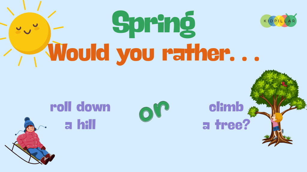 spring would you rather family edition